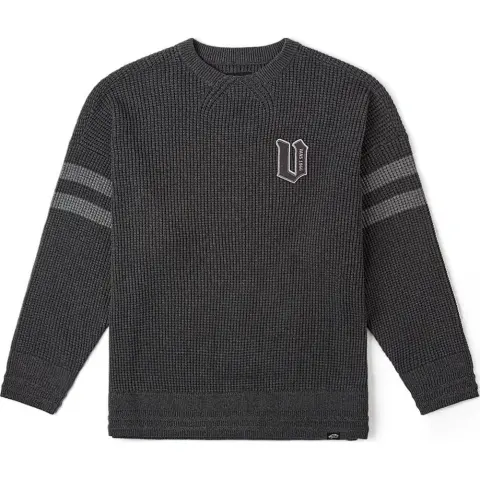 Vans FW24 Knitwear Unisex Gray Black