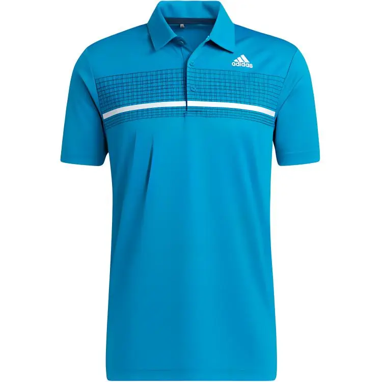 Adidas Primegreen Polo Shirt Men's Sonic Water