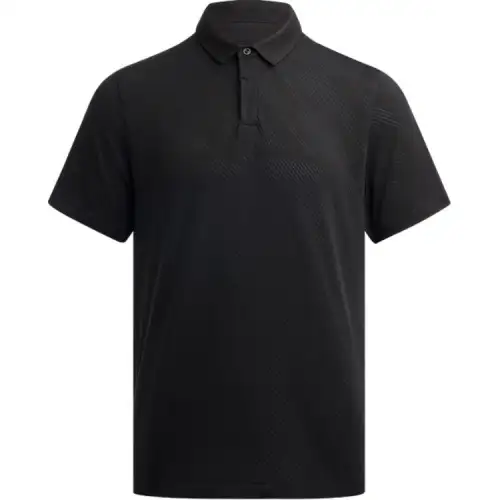 Under Armour Tour Tips Seamless Polo Shirt Men's Black