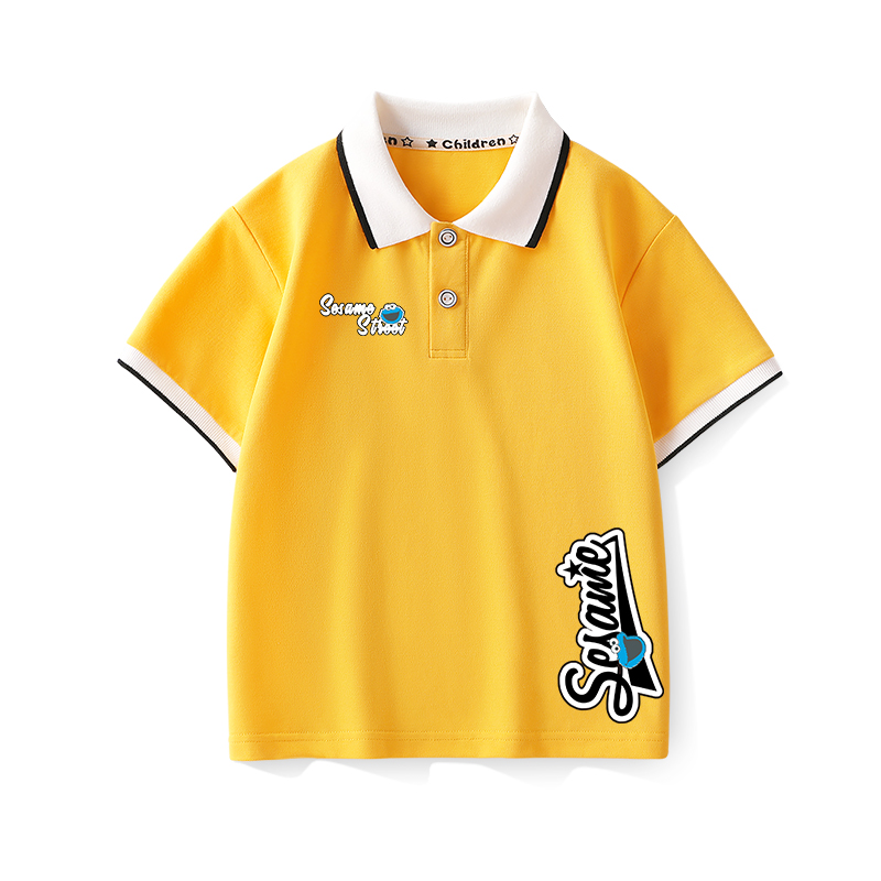Детский комплект SESAME STREET polo (бело-синий) — фото 4