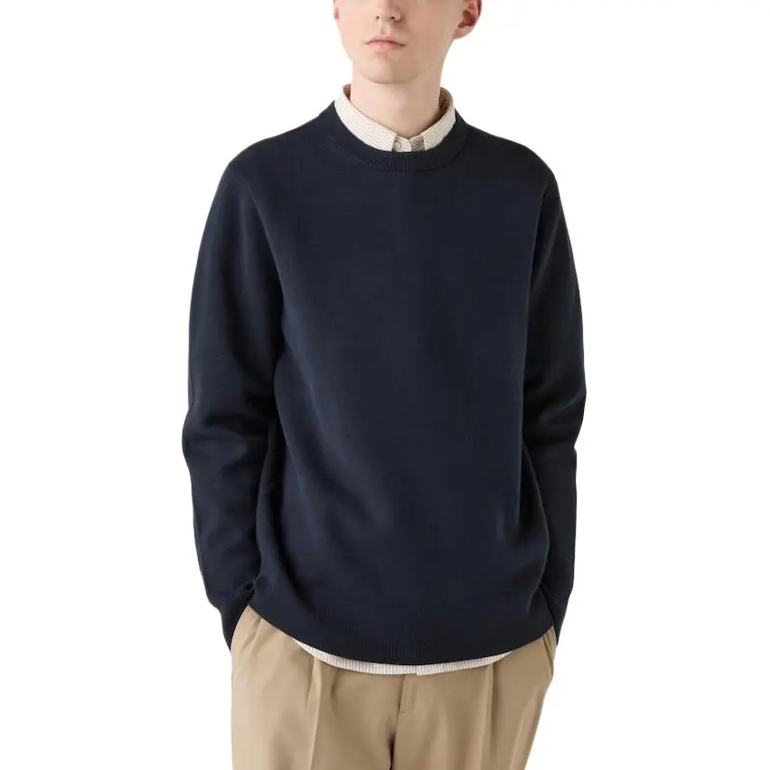 UNIQLO Sweater Unisex Navy Blue