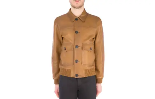 PRADA Jackets & Coats Men's Brown