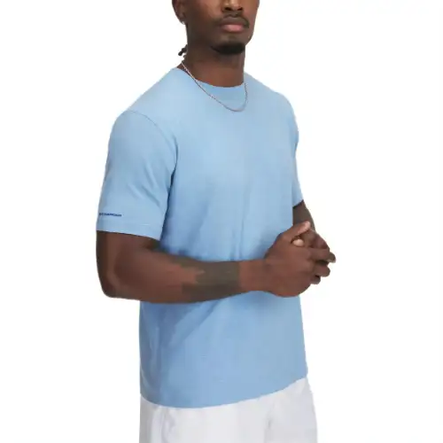 Under Armour IconCharged Cotton T Shirt Men's Blue