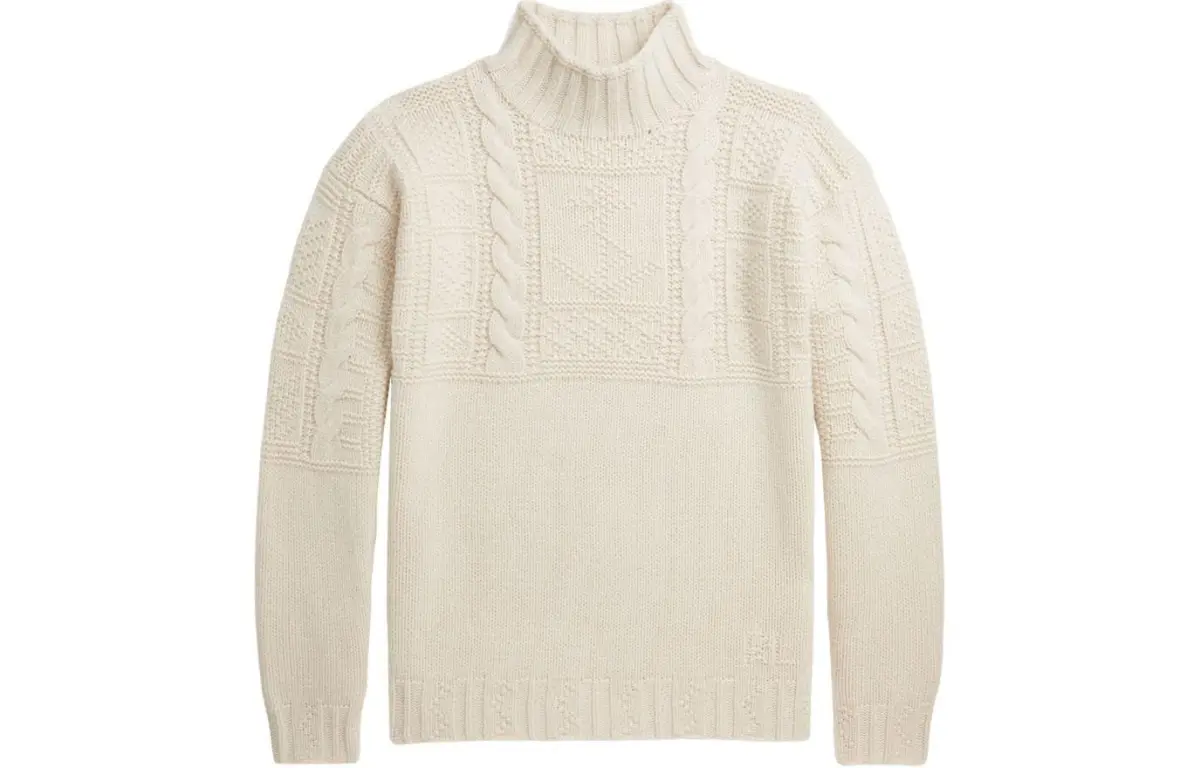 Polo Ralph Lauren FW23 Knitwear Men's Beige Yellow
