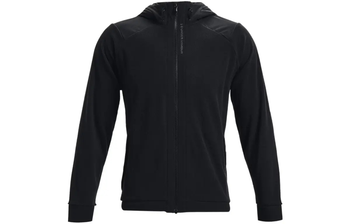 Under Armour RUSH Jackets Men's Black Hooded Moderate Other