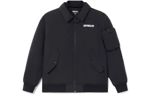 Li Ning BADFIVE Jackets Men's Black Lapel Moderate Straight Fit