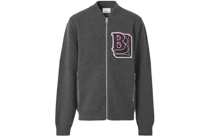 Burberry Jackets & Coats Men's Gray