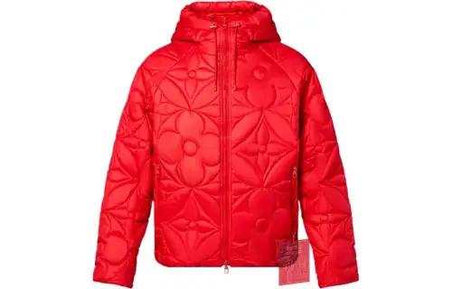 LOUIS VUITTON Lvse Flower Quilted Hoodie Jacket