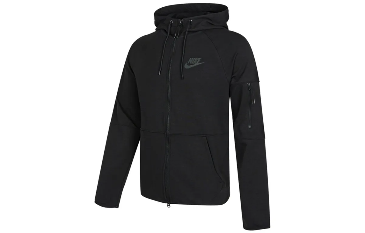 Nike Jackets Men's Black Hooded (Non-detachable) Moderate Other