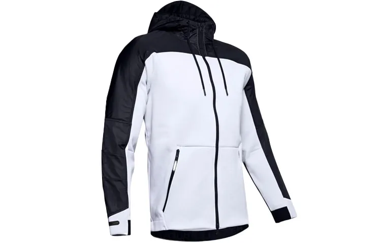 Under Armour ColdGear Jackets Men's White Hooded Moderate Other