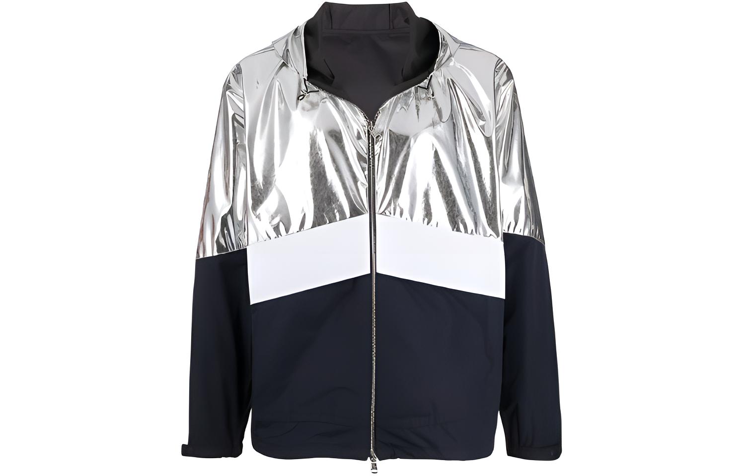Мужская куртка Moncler Logo (разноцветная)