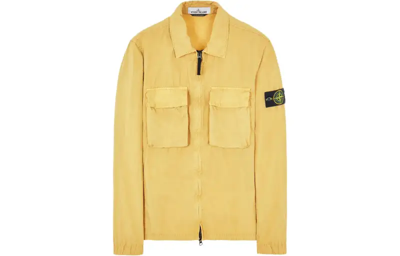 STONE ISLAND SS22 Jacket Men's Yellow