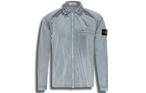 STONE ISLAND Jackets & Coats Fall Men's Light Blue