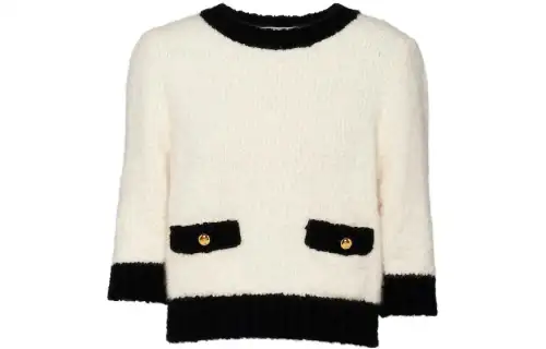PRADA Sweaters Men's Beige Crew Neck Moderate Other