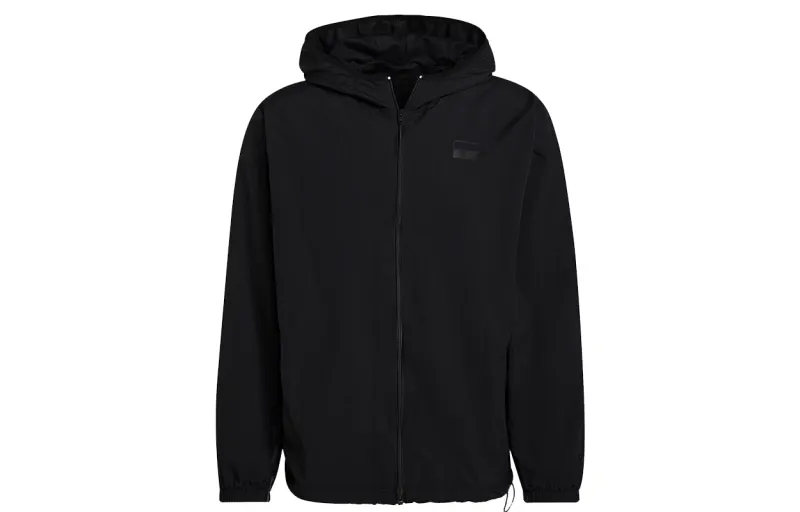 Adidas Originals Jackets Men's Black Hooded Moderate Other