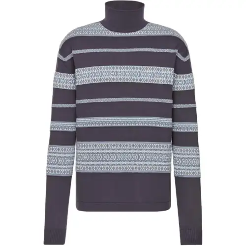 DIOR Knitwear Men's Multicolor Half Turtleneck Moderate Other