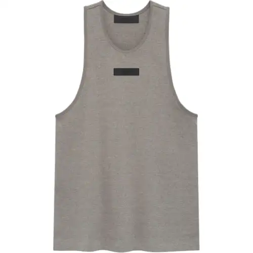 Fear Of God Essentials logo-appliqué cotton tank top
