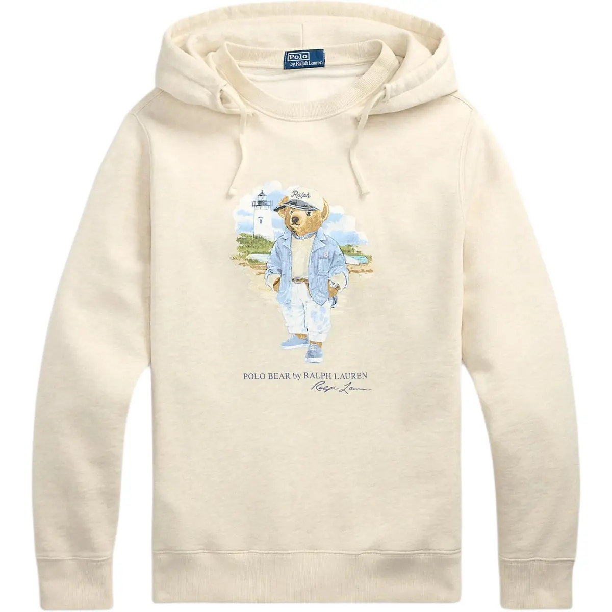 Polo Ralph Lauren Bear-Motif Drawstring Hoodie