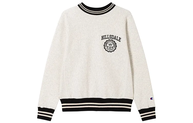 Champion FW24 REVERSE WEAVE Sweatshirt Unisex Oat White