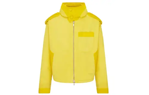 DIOR Quarterly New Products Jackets Men's Yellow Hooded Moderate Other