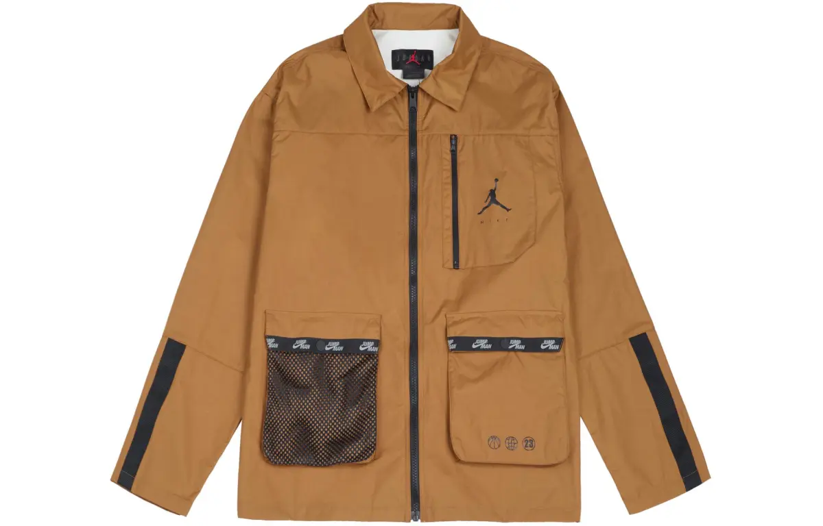 Jordan Jacket Men's Brown Yellow