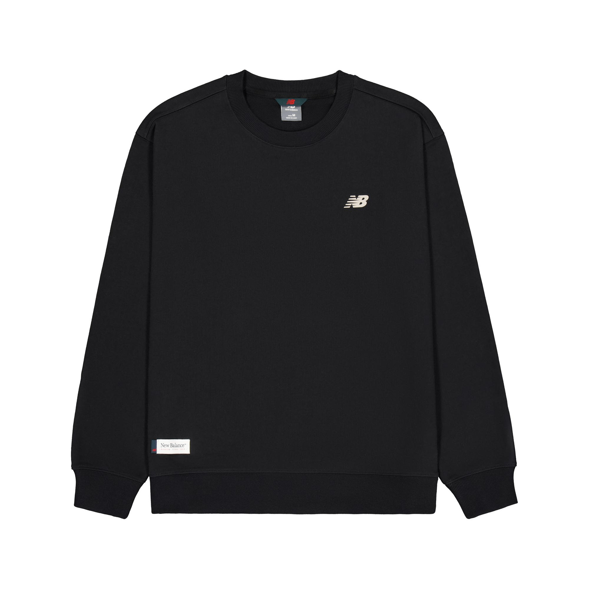 Мужское худи New Balance SS25 (черное)