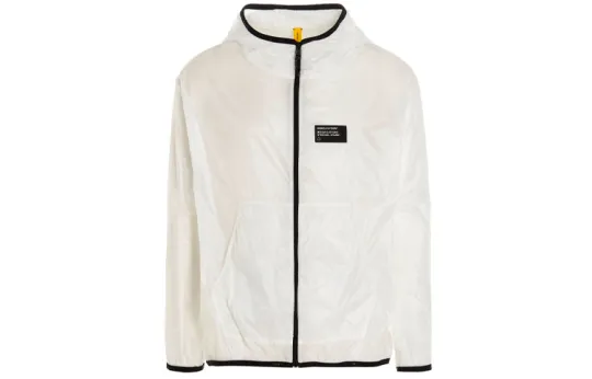 MONCLER GENIUS Moncler X Fragment Hiroshi Fujiwara Logo Patch Windbreaker