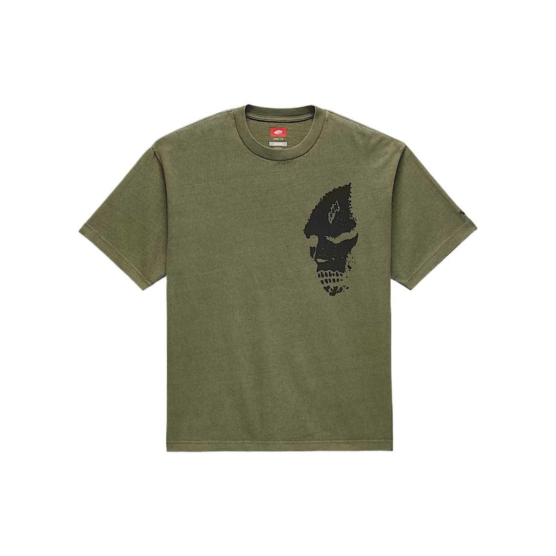 Vans Mike Gigliotti Skate Skull T Shirt T Shirt Men's Green