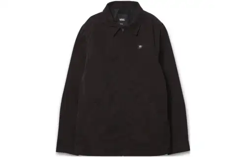 Vans Jackets Men's Black Lapel Moderate Straight Fit