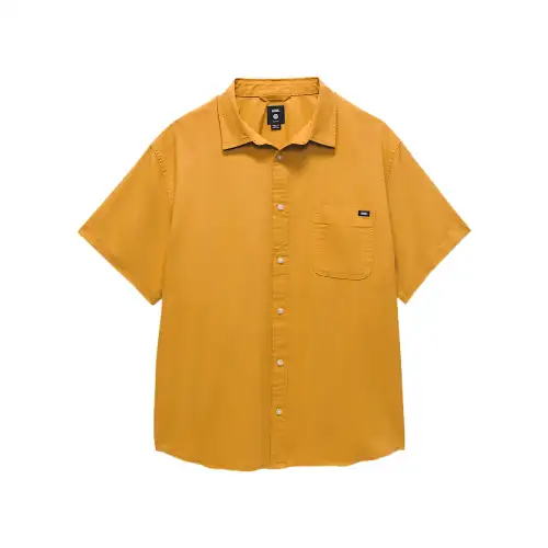 Vans Shirts Men's Gold Lapel Moderate