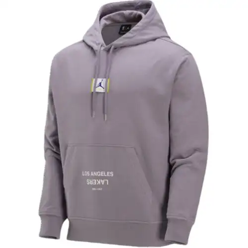 Jordan CourtsideNBA Los Angeles Lakers Sweatshirt Men's Smoky Purple