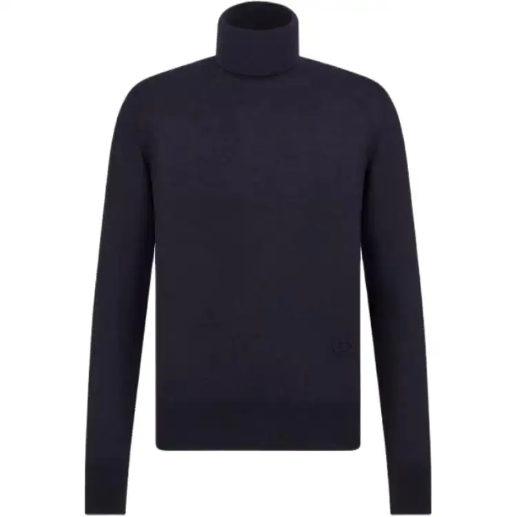DIOR SS26 Cashmere Sweater Men's Blue