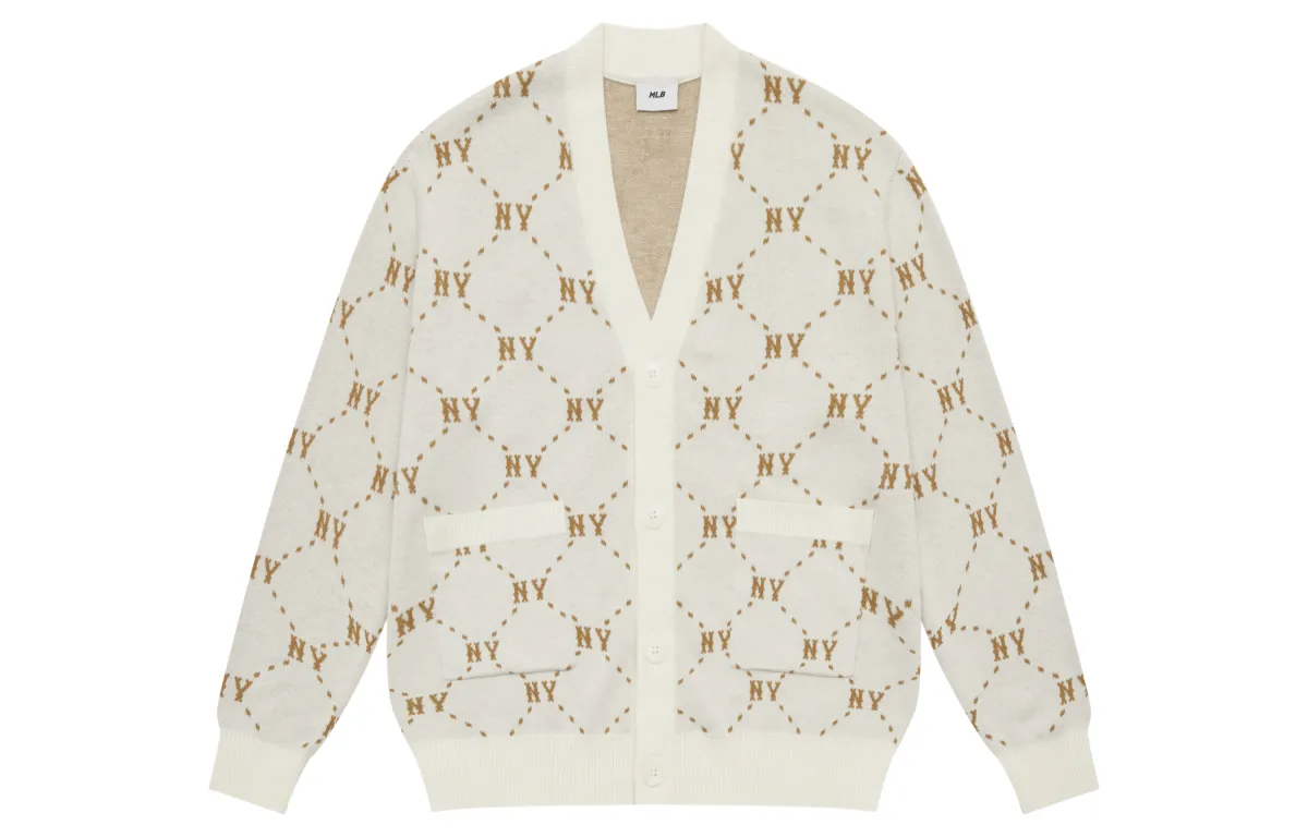 MLB MONOGRAM 24FW Knitwear Unisex White