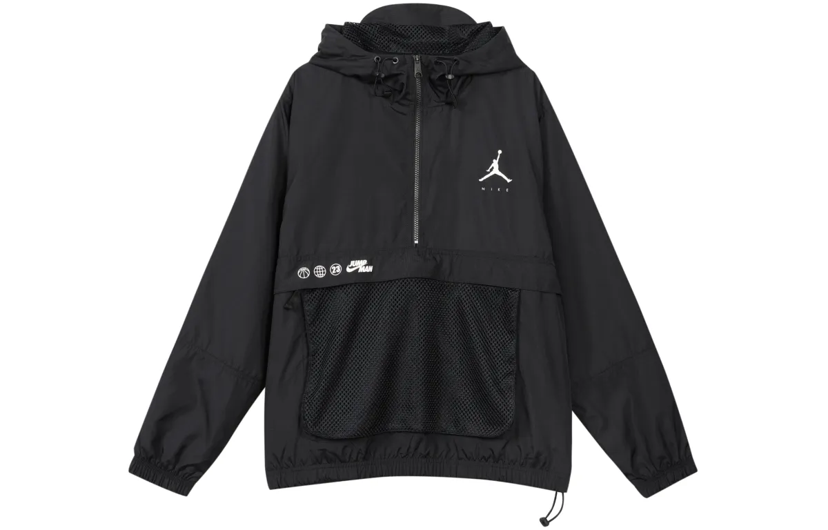Jordan Men Jumpman Hoodie Anorak Black