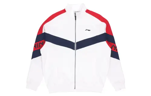 Li Ning Sports Fashion Collection Jackets Unisex Red Stand Collar Thickened Other