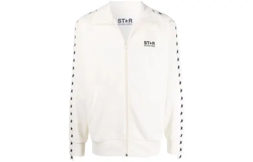 Golden Goose Deluxe Brand Star Tape Zipped Jacket