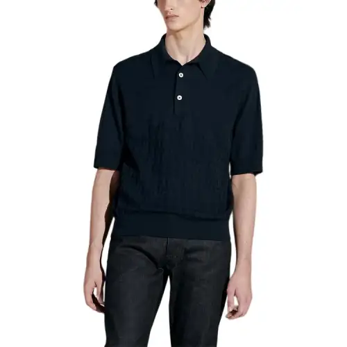 HERMES SS24 Knitwear Men's Marine Blue