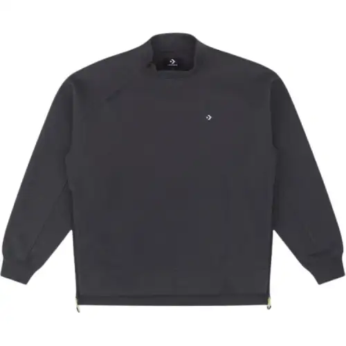 Converse Sweatshirts Men's Gray Stand Collar Moderate Other