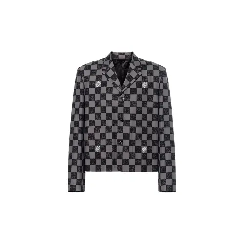 LOUIS VUITTON Jacket Men's Black