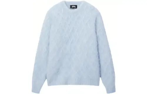 Stussy Fuzzy Lattice Crew Sweater