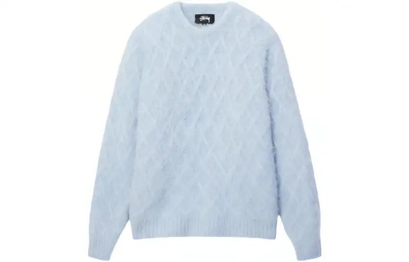 Stussy Fuzzy Lattice Crew Sweater