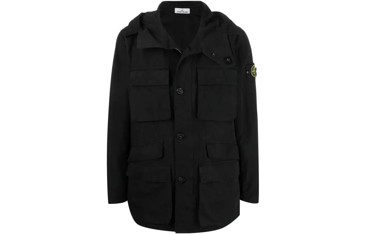 STONE ISLAND Compass Badge Hooded Jacket