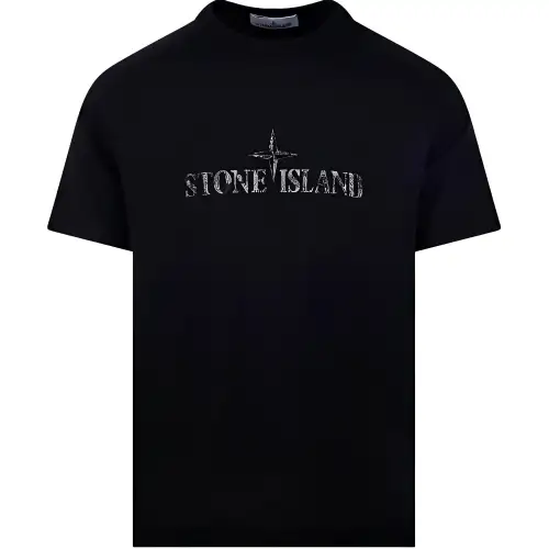 STONE ISLAND Institutional Two Print T Shirt