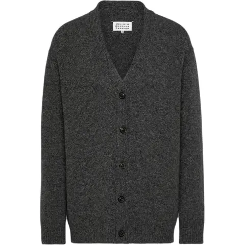 Maison Margiela V Neck Knitted Cardigan