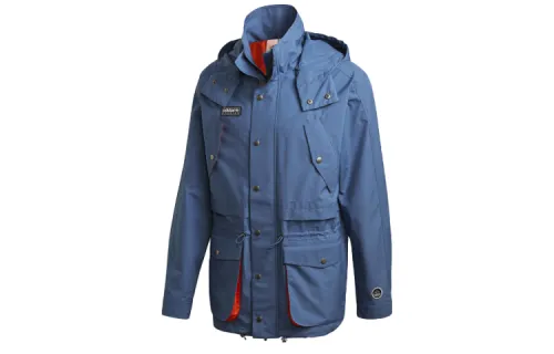 Adidas Originals STANDISH Jackets Men's Blue Hooded Moderate Other