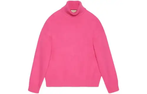 GUCCI Logo Tag Turtleneck Sweater