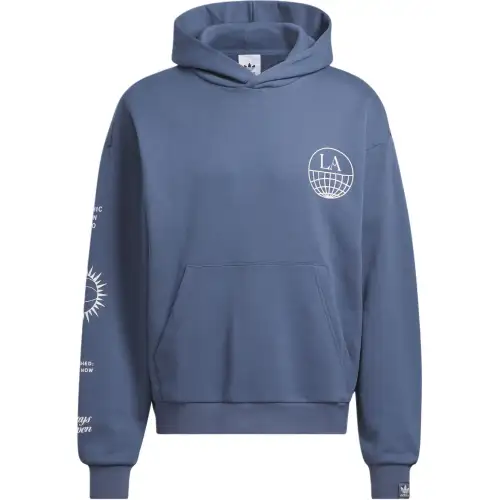 Adidas Originals LA To THE WORLD GRAPHIC Sweatshirt Unisex Ink Blue/White