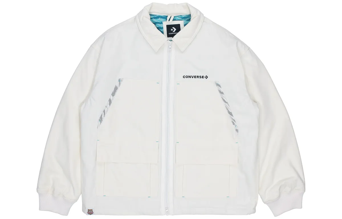Converse Jacket Unisex Cream White