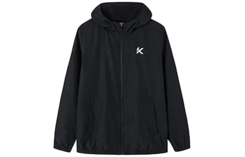 ANTA Basketball Collection Jackets Men's Black Hooded Moderate Other