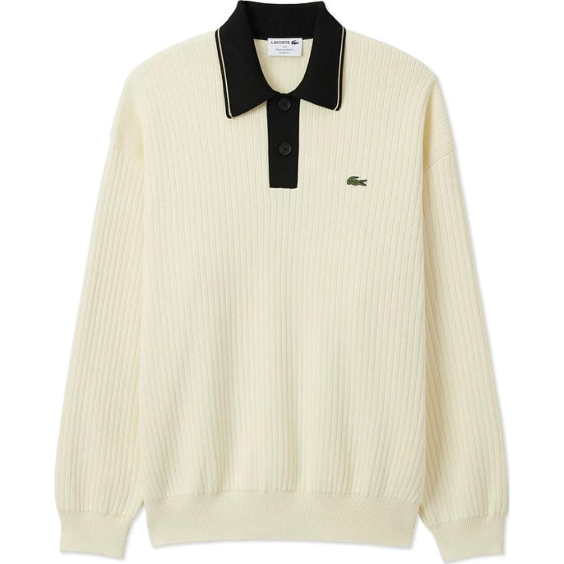Мужской джемпер LACOSTE (молочный)